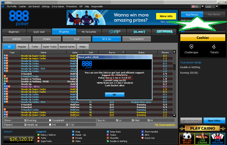888 Poker USA download the last version for mac