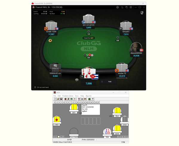 ClubGG poker bot